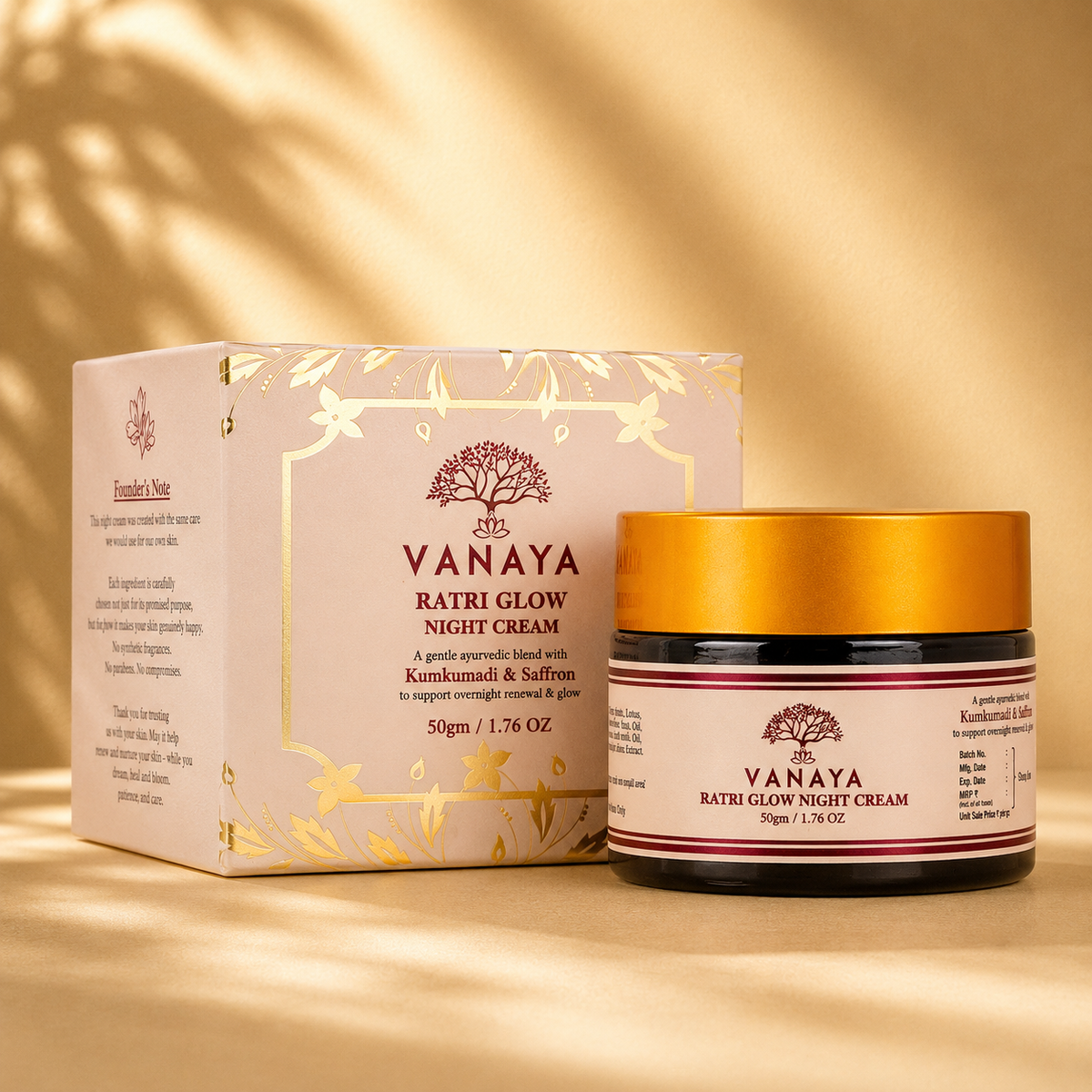 Ratri Glow Night Cream | 50gm