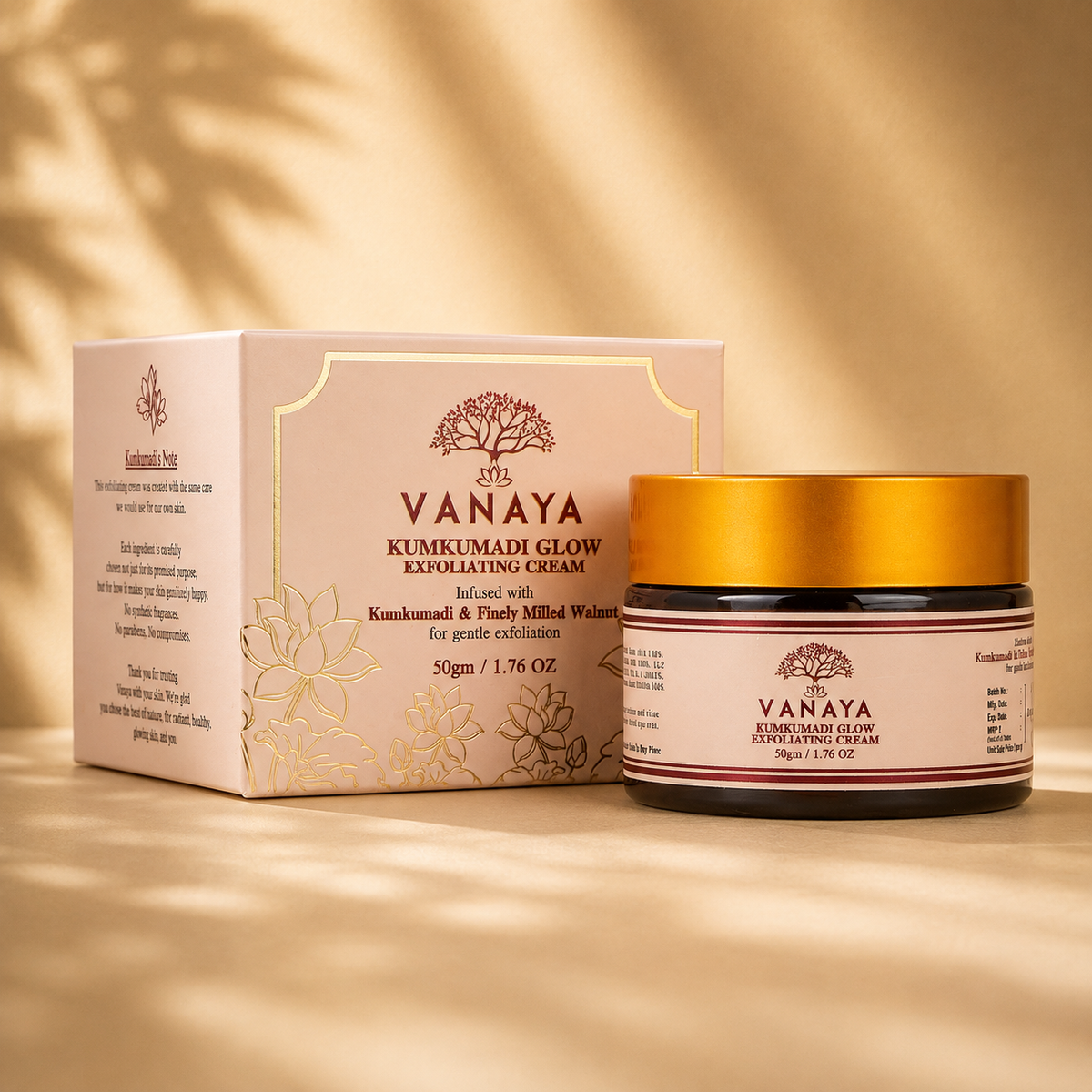 Kumkumadi Glow Exfoliating Cream | 50gm