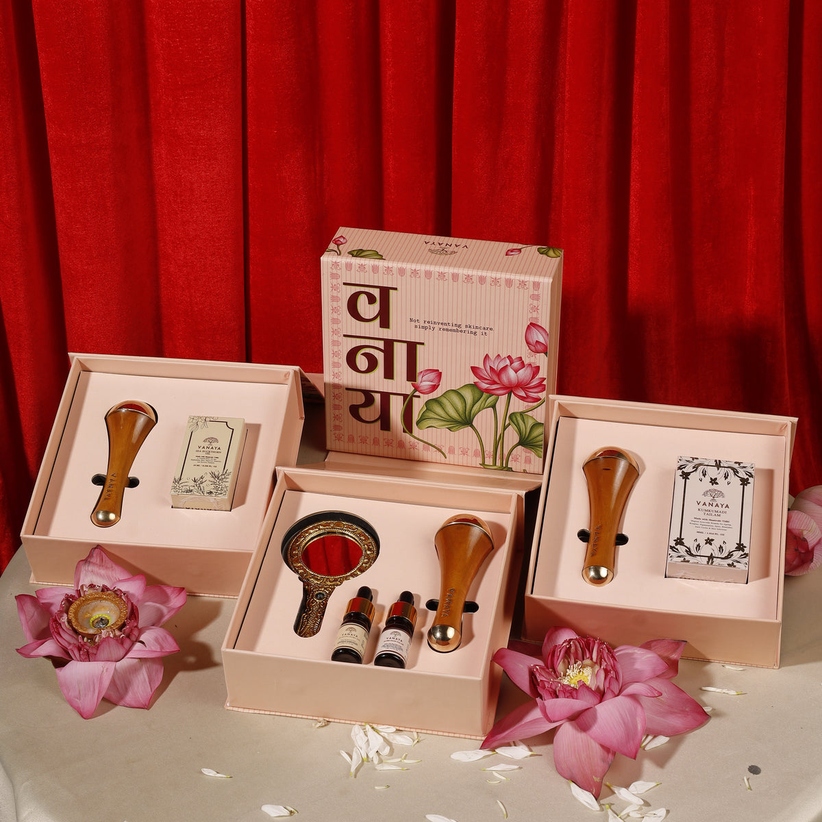Customizable Diwali Gift Box – Kansa Wand & Any 30 ml Oil