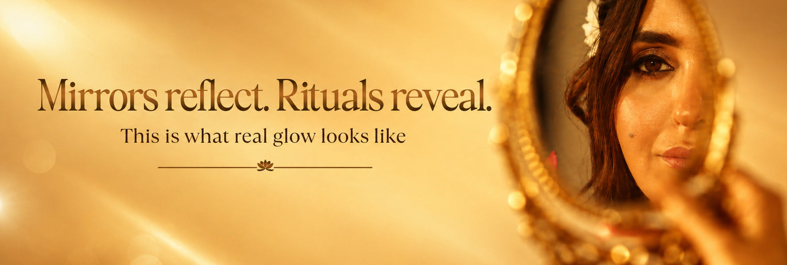 Vanaya rituals reflected in a mirror